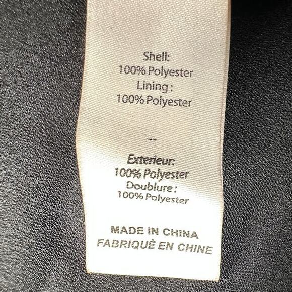 Cinq A Sept Dress Women 00 Black Floral Giselle Babydoll Tiered Whimsy Romantic - Picture 8 of 13